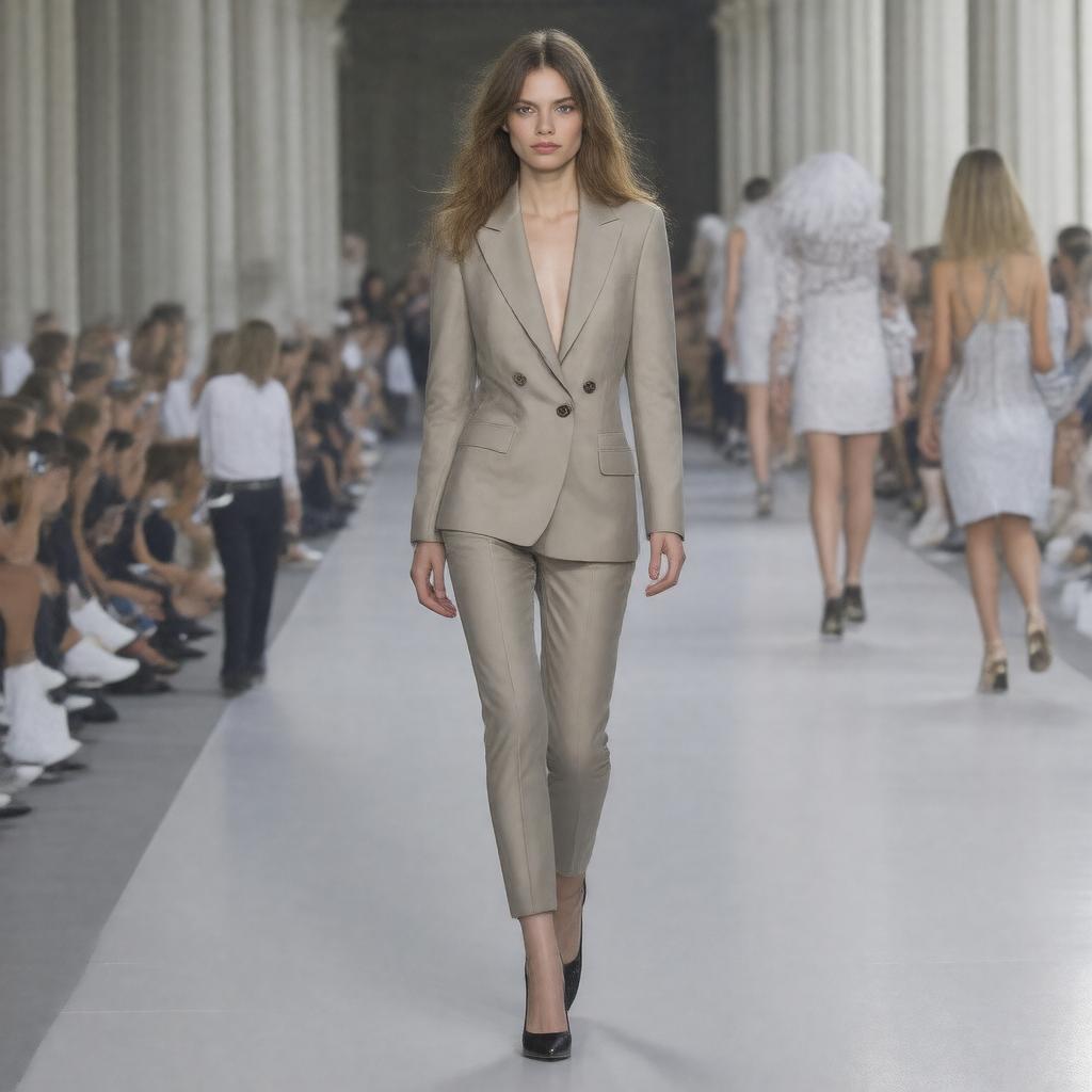 AI-created image of Freja Beha Erichsen