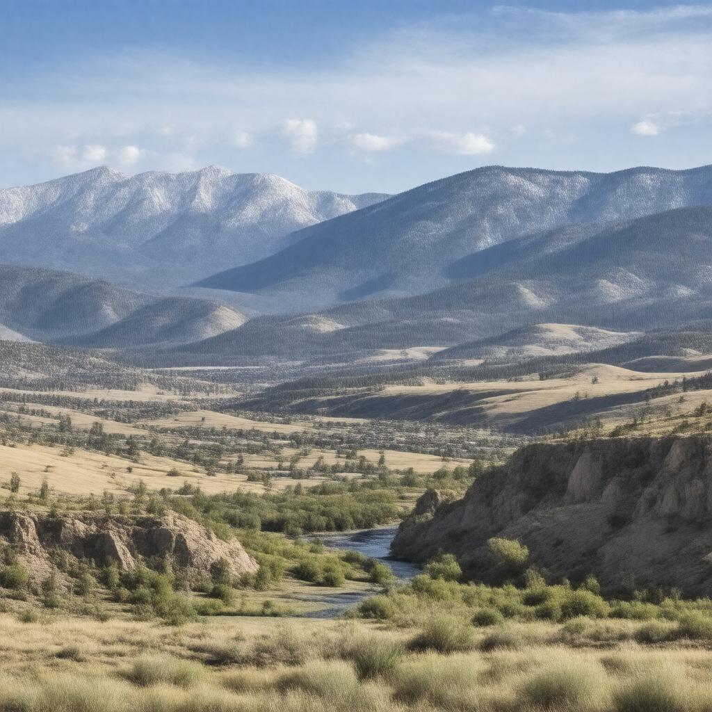 AI-created image of Fremont County