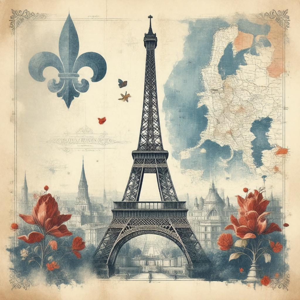 AI-created image of French
