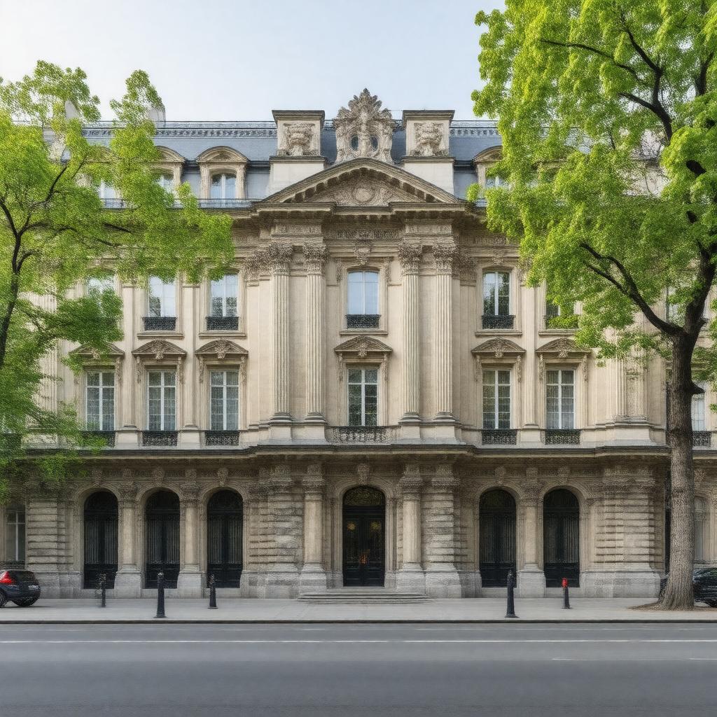 AI-created image of French Academy of Medicine