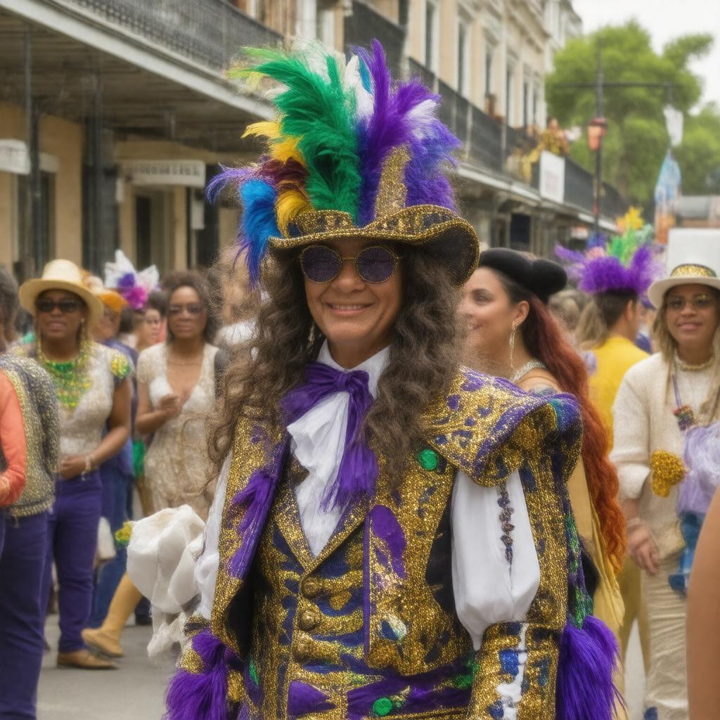 AI-created image of French Americans