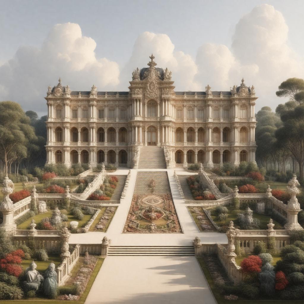 AI-created image of French Baroque