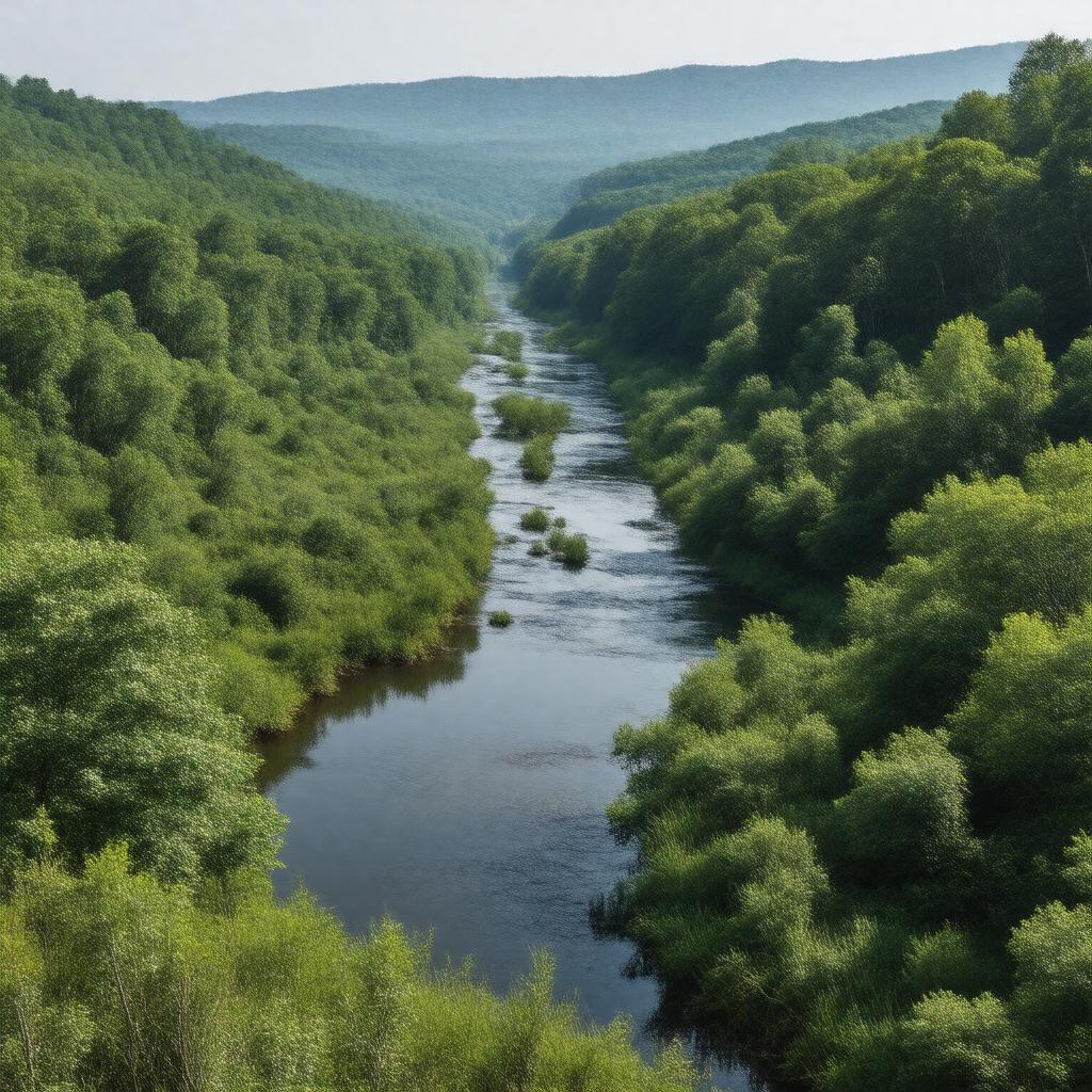 AI-created image of French Creek