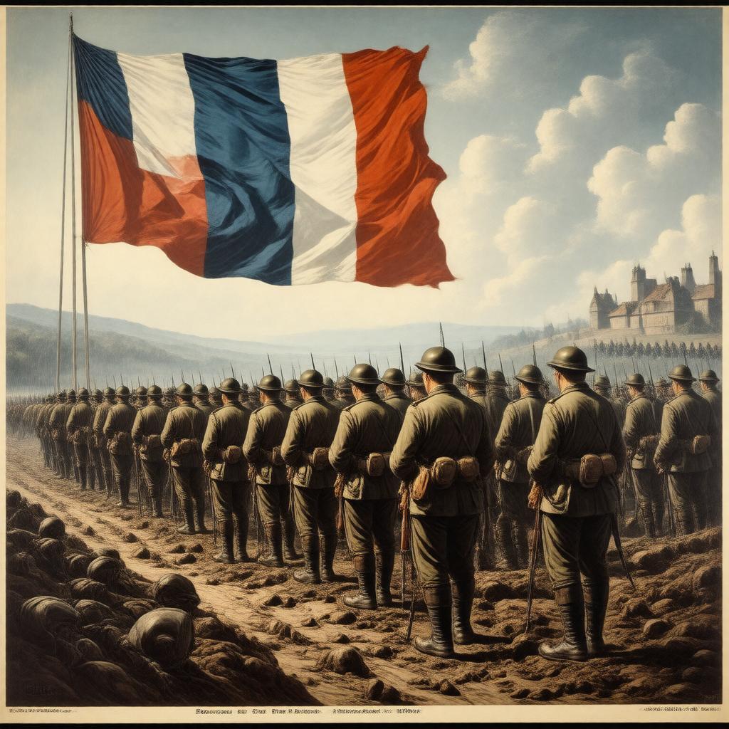 AI-created image of French Fourth Army