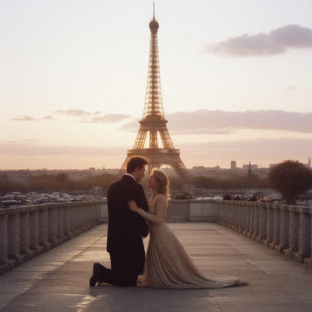 AI-created image of French Kiss