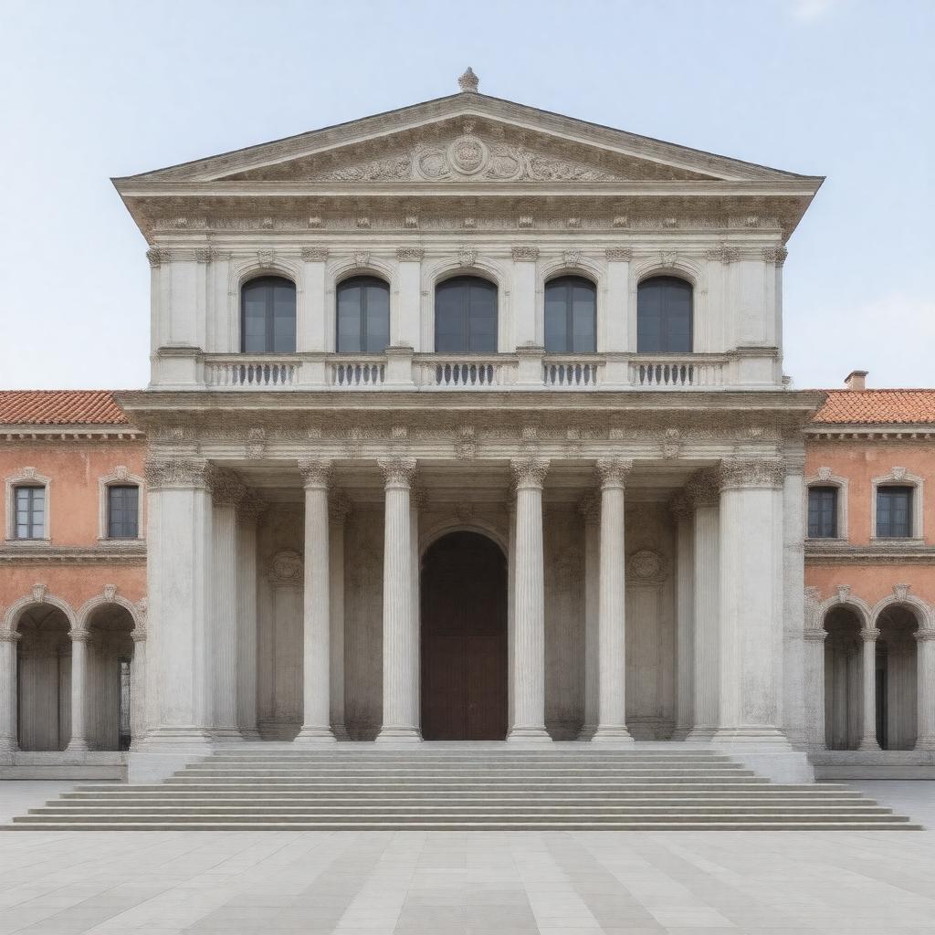 AI-created image of French Pavilion