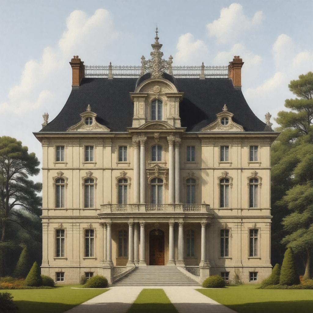 Click to view larger image AI-created image of French Renaissance Revival