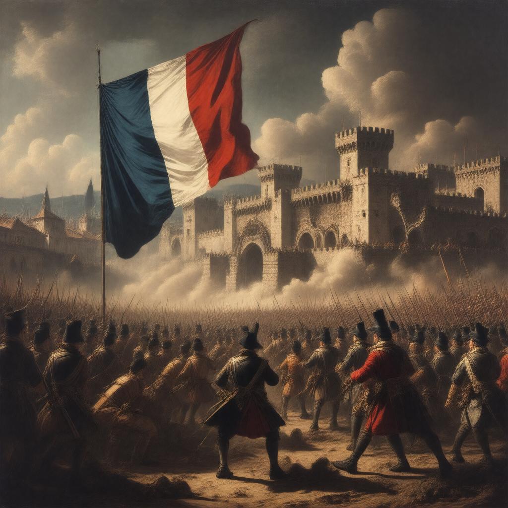 AI-created image of French Revolution