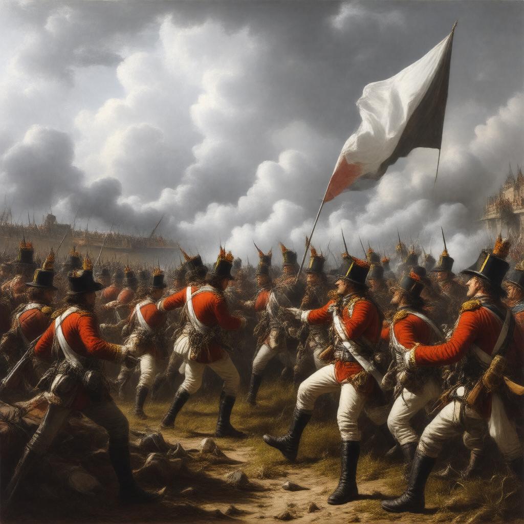 AI-created image of French Revolutionary Wars