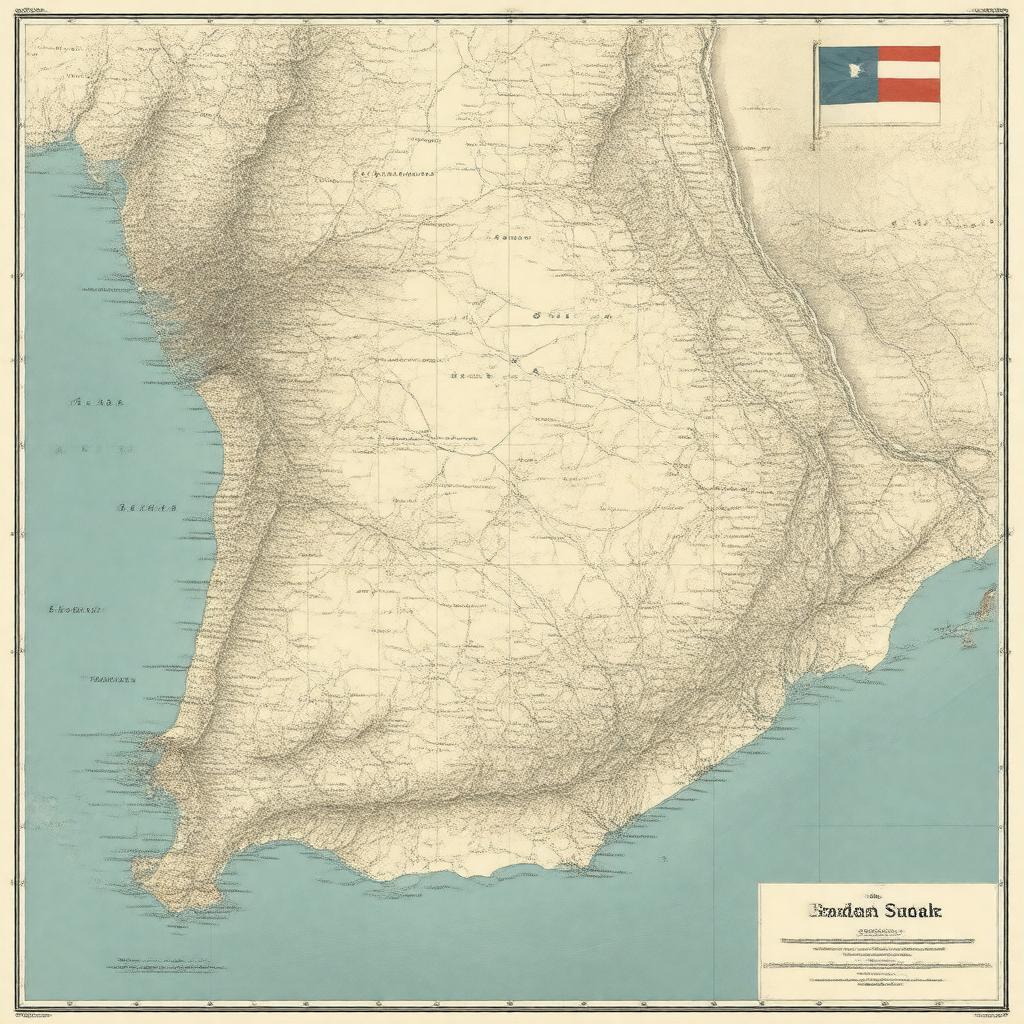 AI-created image of French Sudan