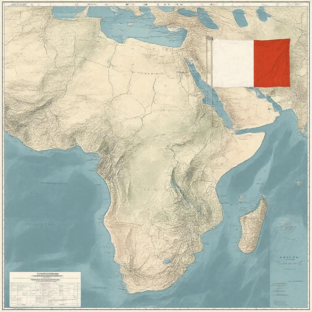 AI-created image of French West Africa