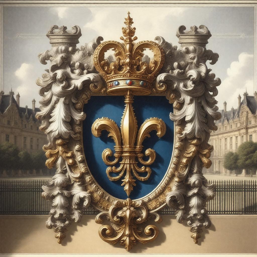 AI-created image of French monarchy