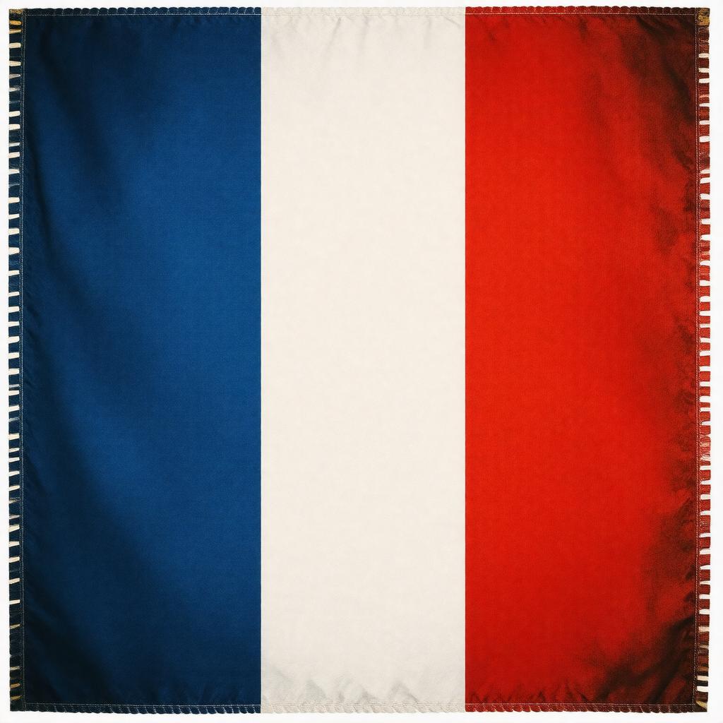 AI-created image of French tricolor (official)