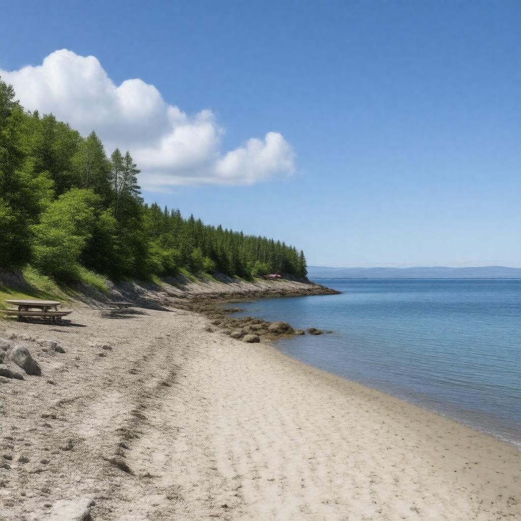 AI-created image of Frenchman's Cove Provincial Park