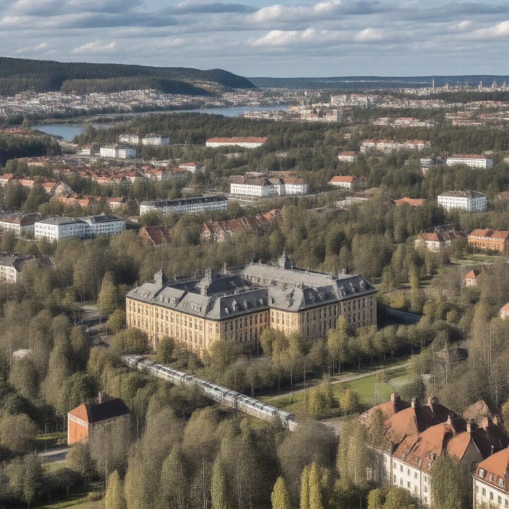 AI-created image of Frescati