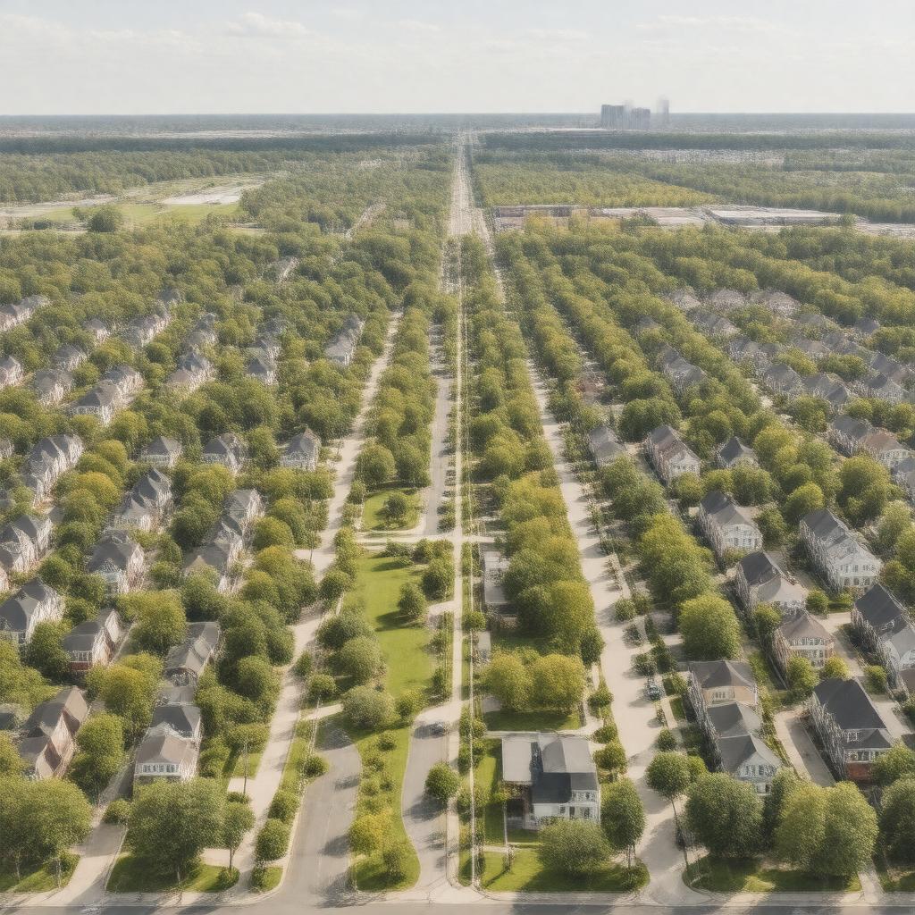 AI-created image of Fresh Meadows