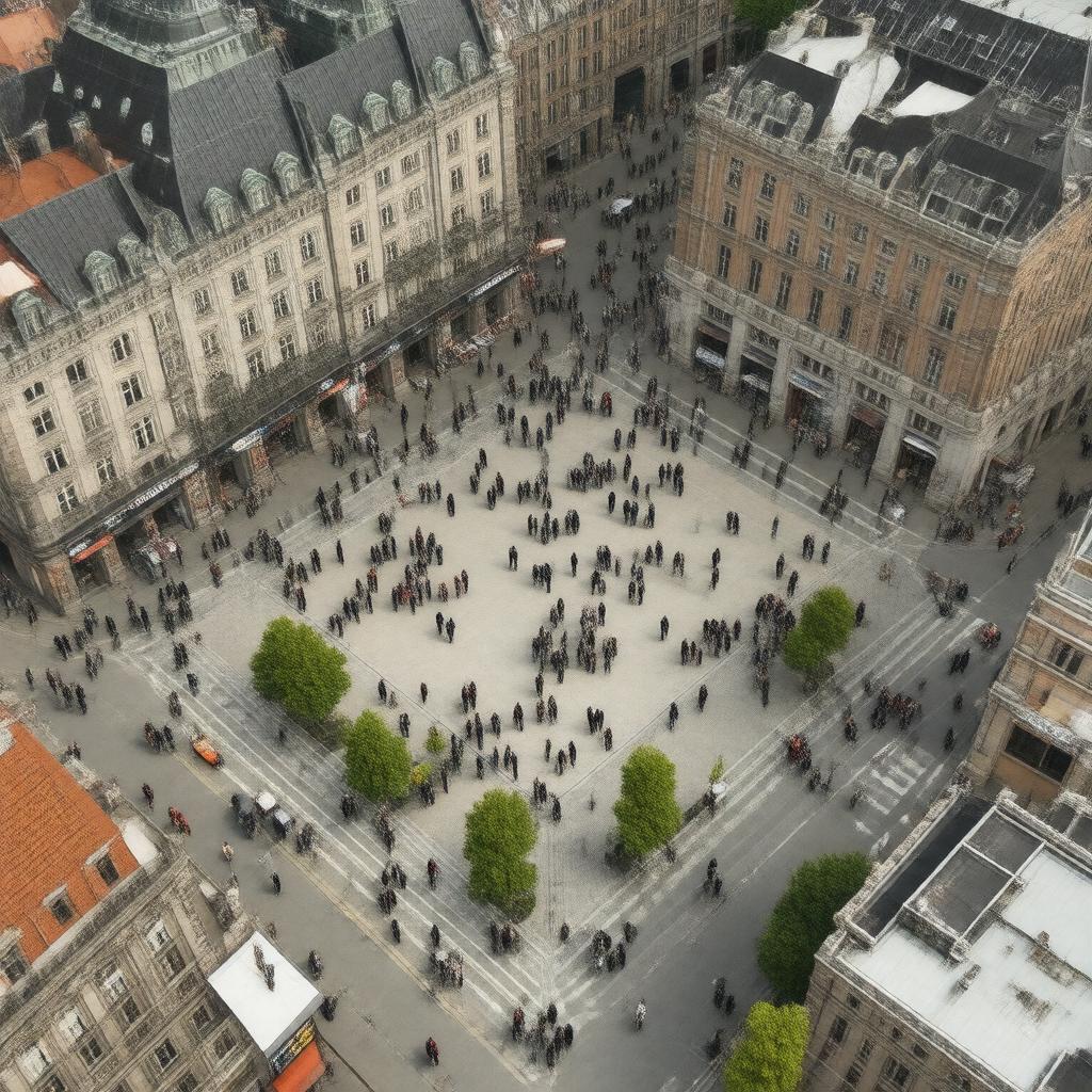 AI-created image of Fridhemsplan