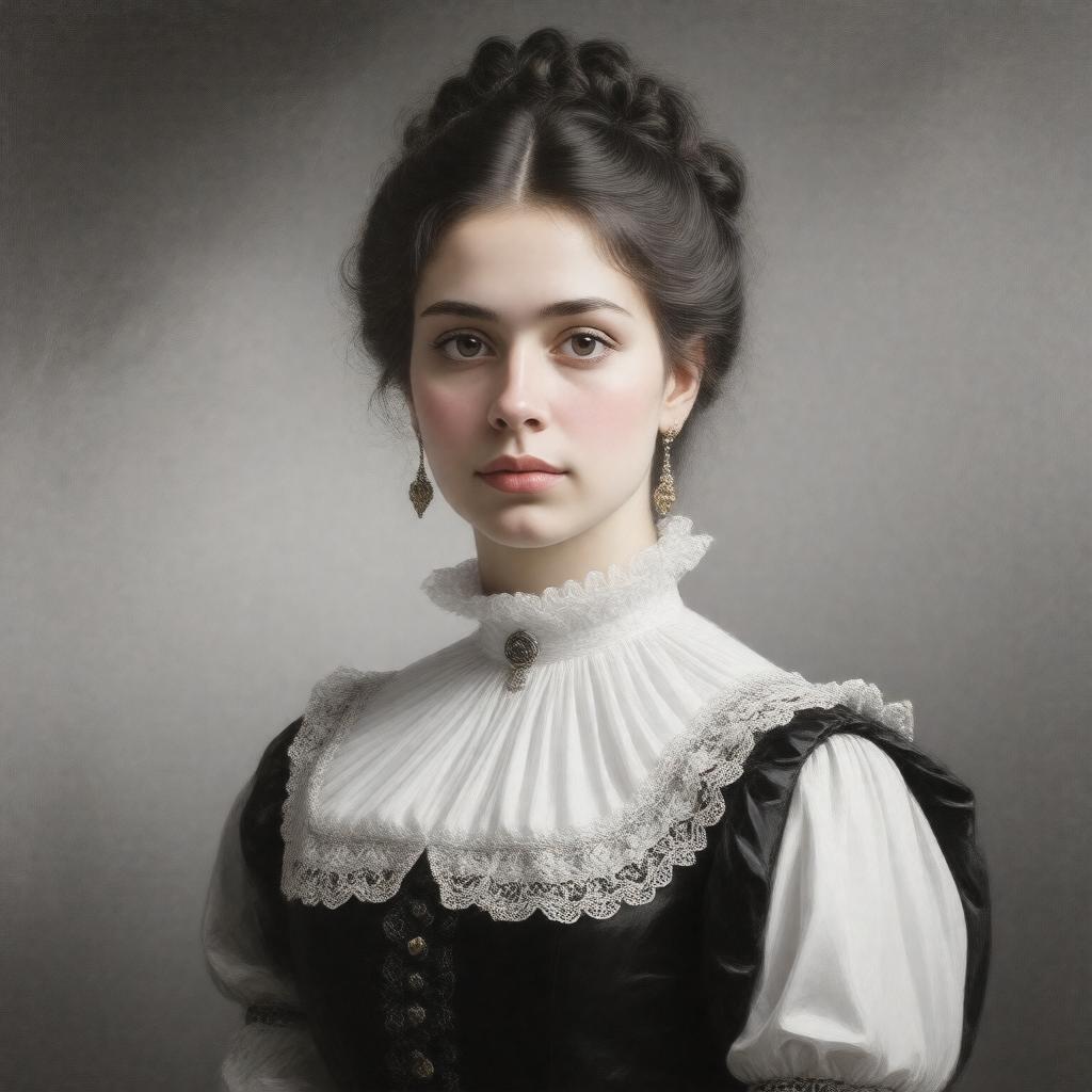 AI-created image of Friederike Amalia Wilhelmine Viktoria