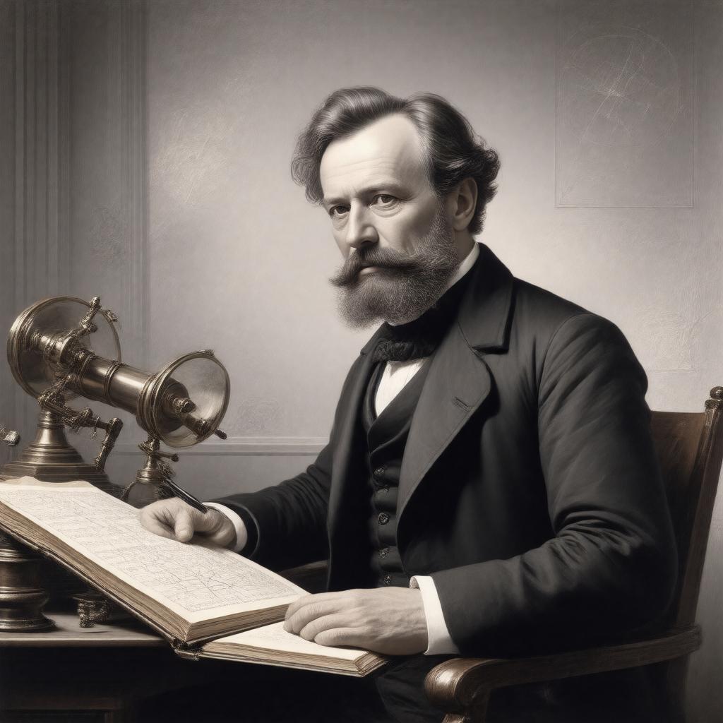 AI-created image of Friedrich Bessel