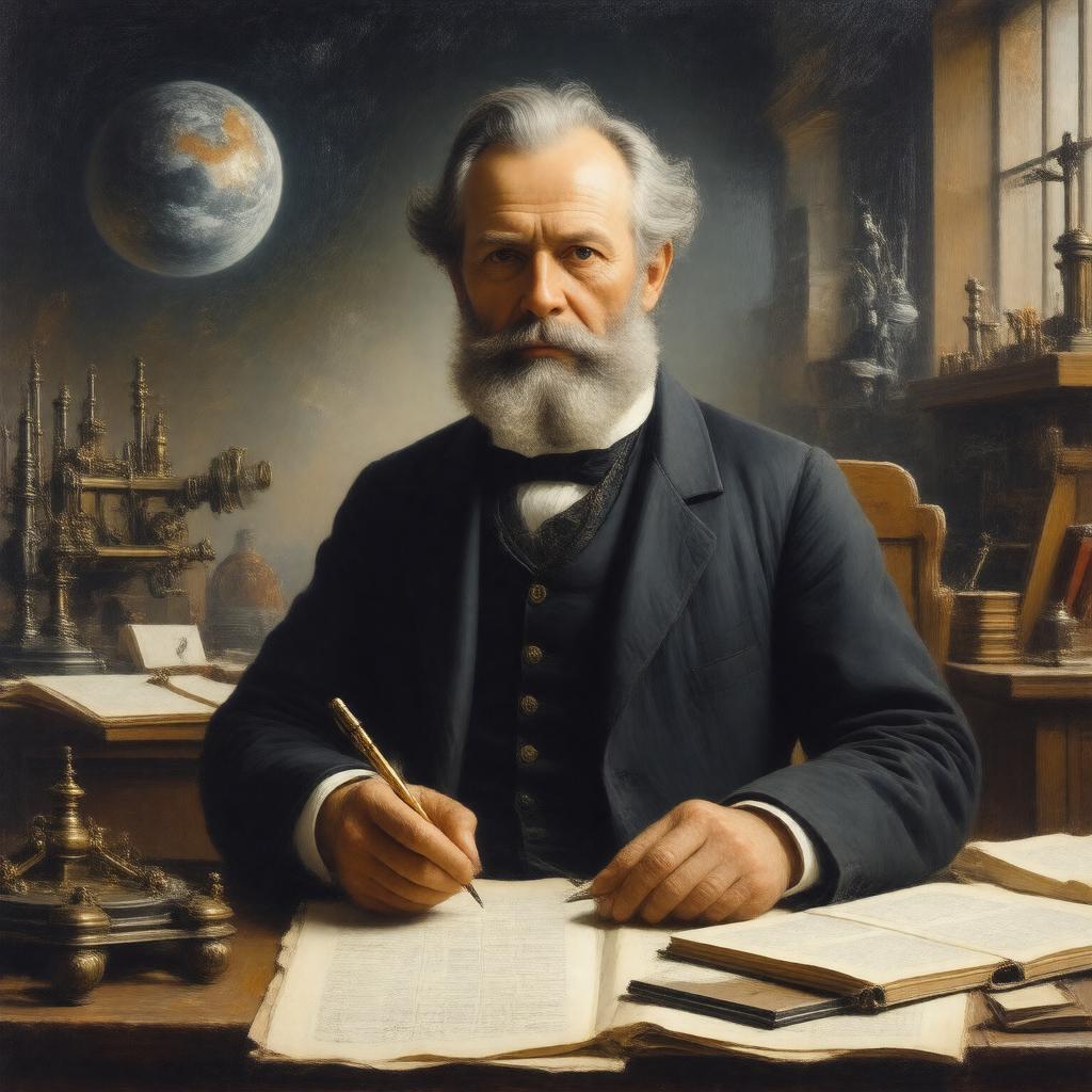 AI-created image of Friedrich Wilhelm Bessel