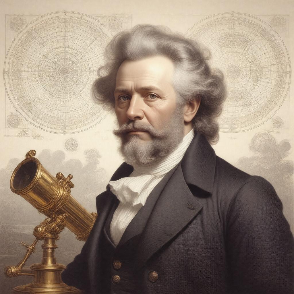 AI-created image of Friedrich Wilhelm Herschel