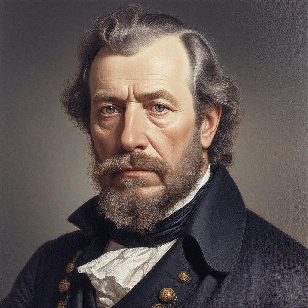 AI-created image of Friedrich Wilhelm Ludwig Karl