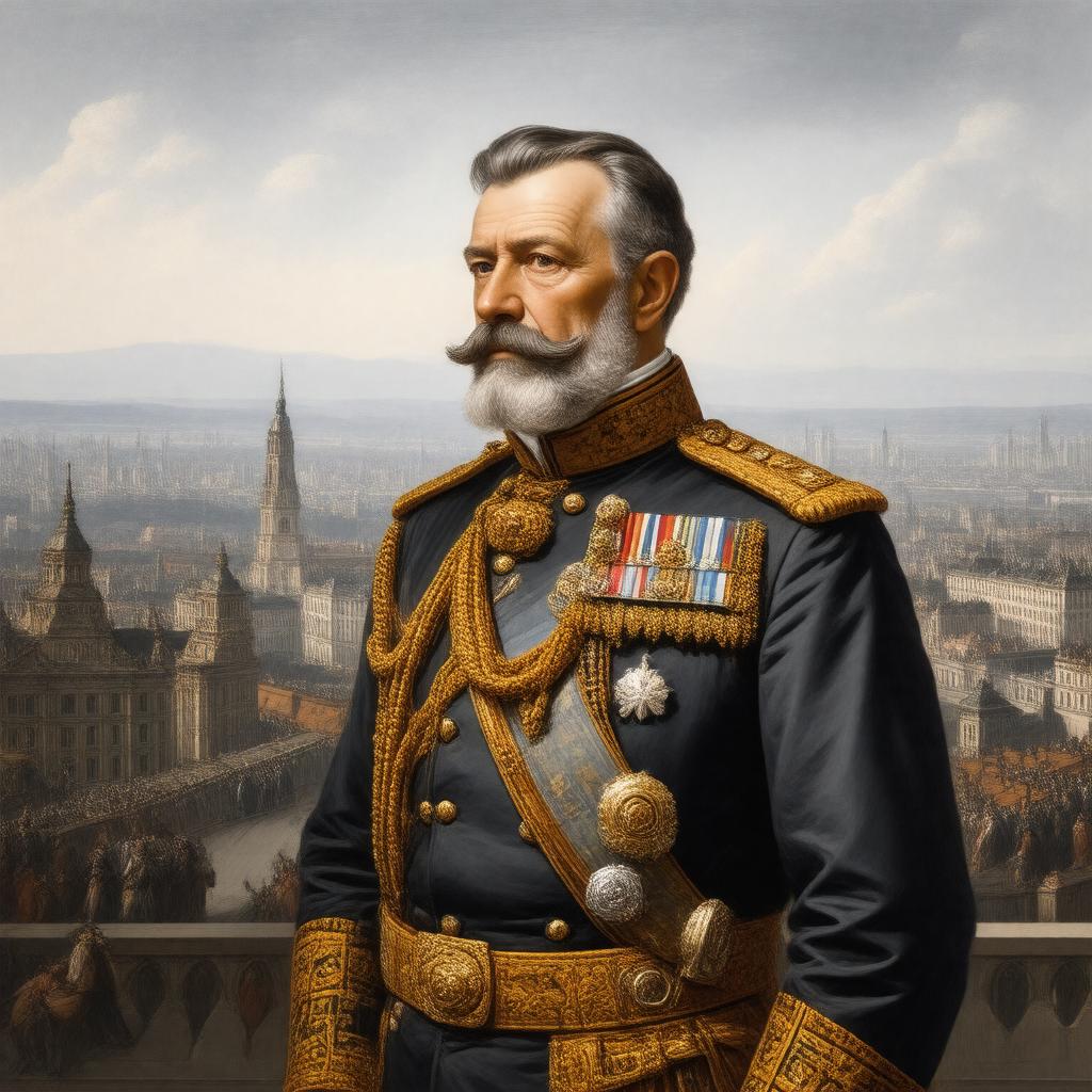 AI-created image of Friedrich Wilhelm Nikolaus Karl