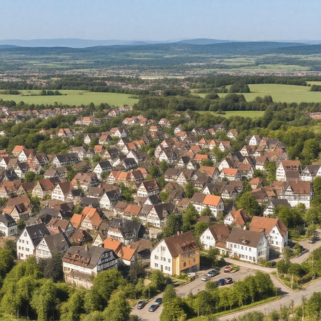 AI-created image of Friedrichsdorf