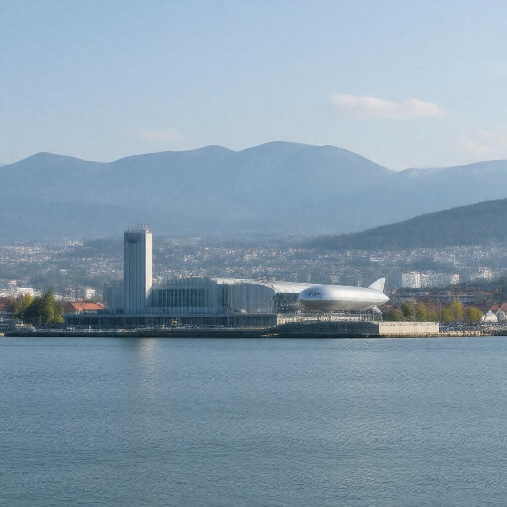 AI-created image of Friedrichshafen