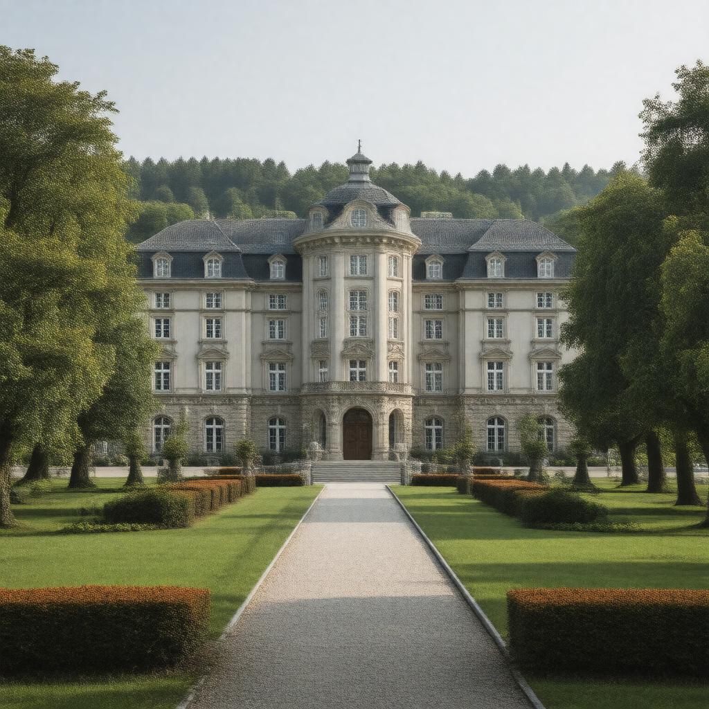 Click to view larger image AI-created image of Friedrichshof, Kronberg im Taunus, German Empire