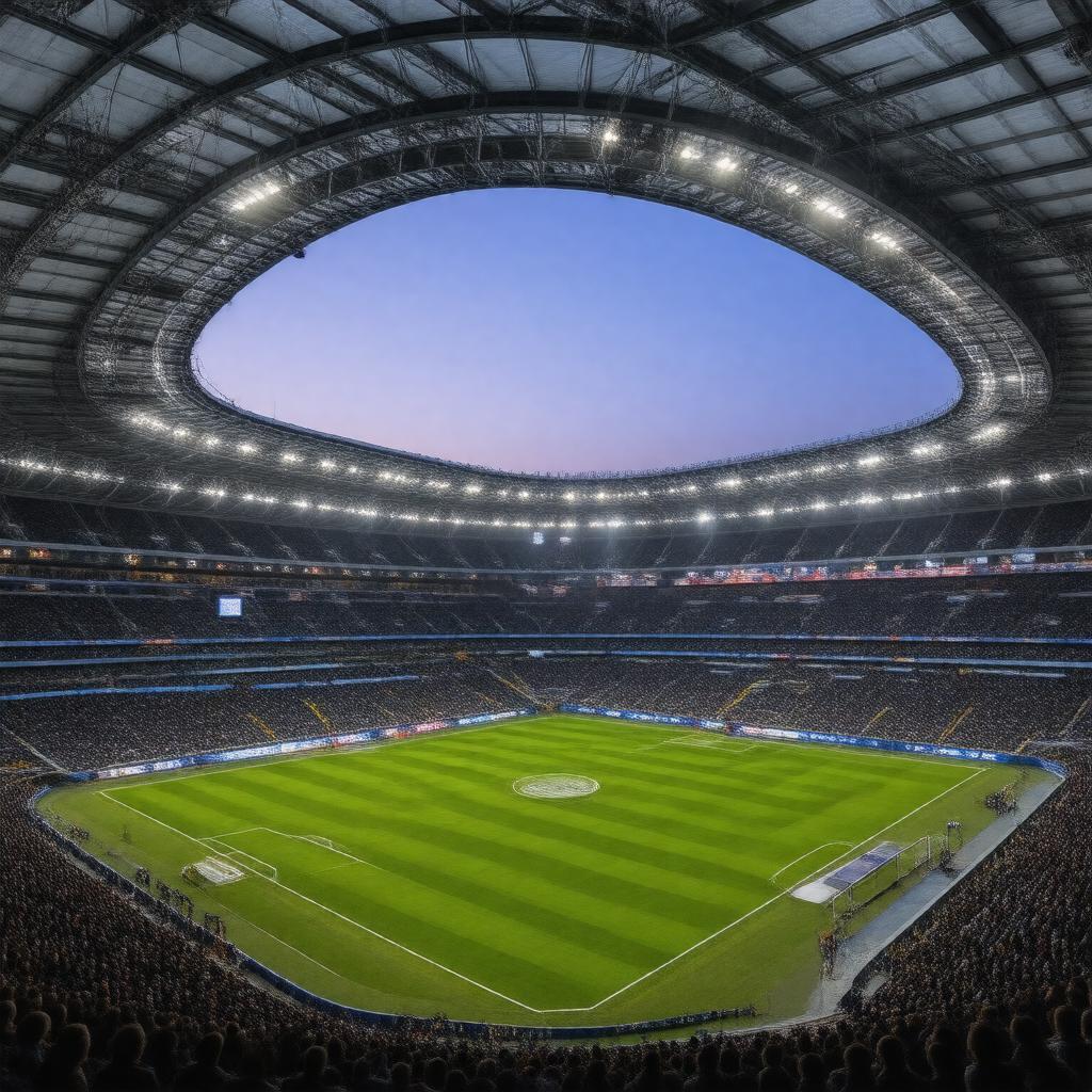 Click to view larger image AI-created image of Friends Arena, Stockholm