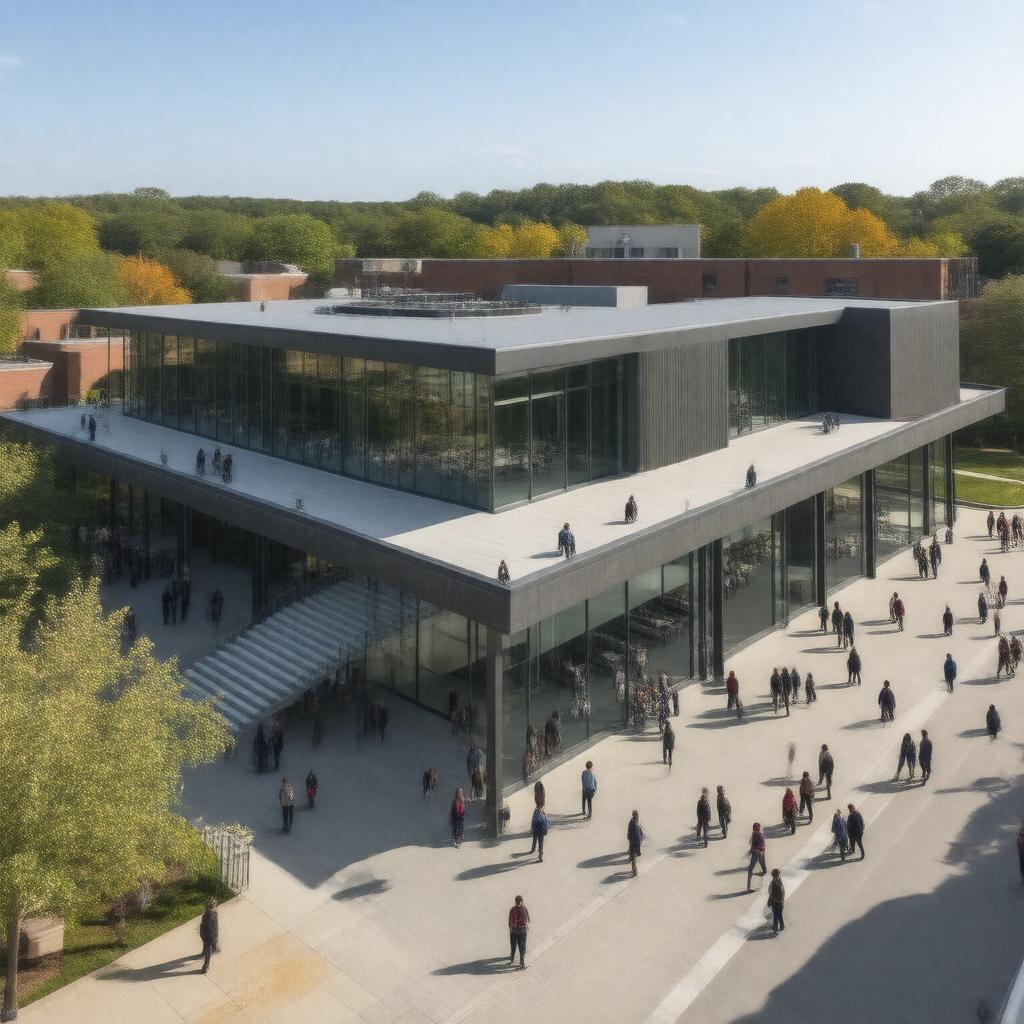 AI-created image of Frist Campus Center