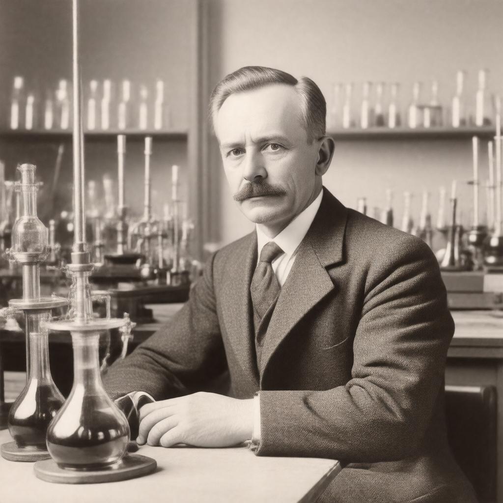 AI-created image of Fritz Pregl