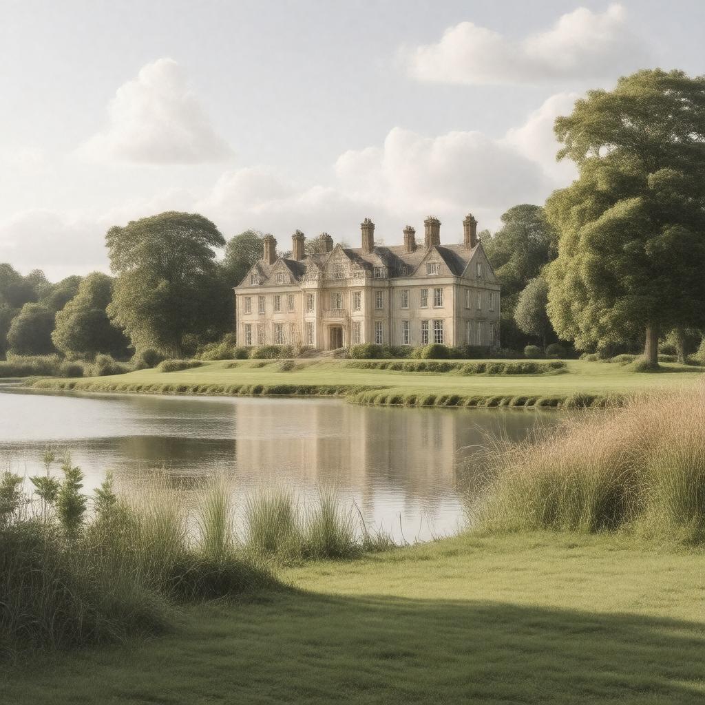 Click to view larger image AI-created image of Frogmore, Windsor, England