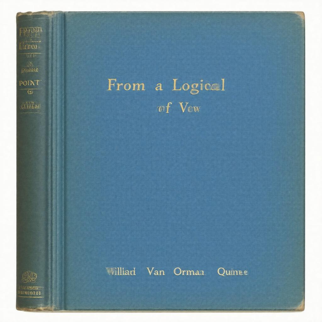 Click to view larger image AI-created image of From a Logical Point of View