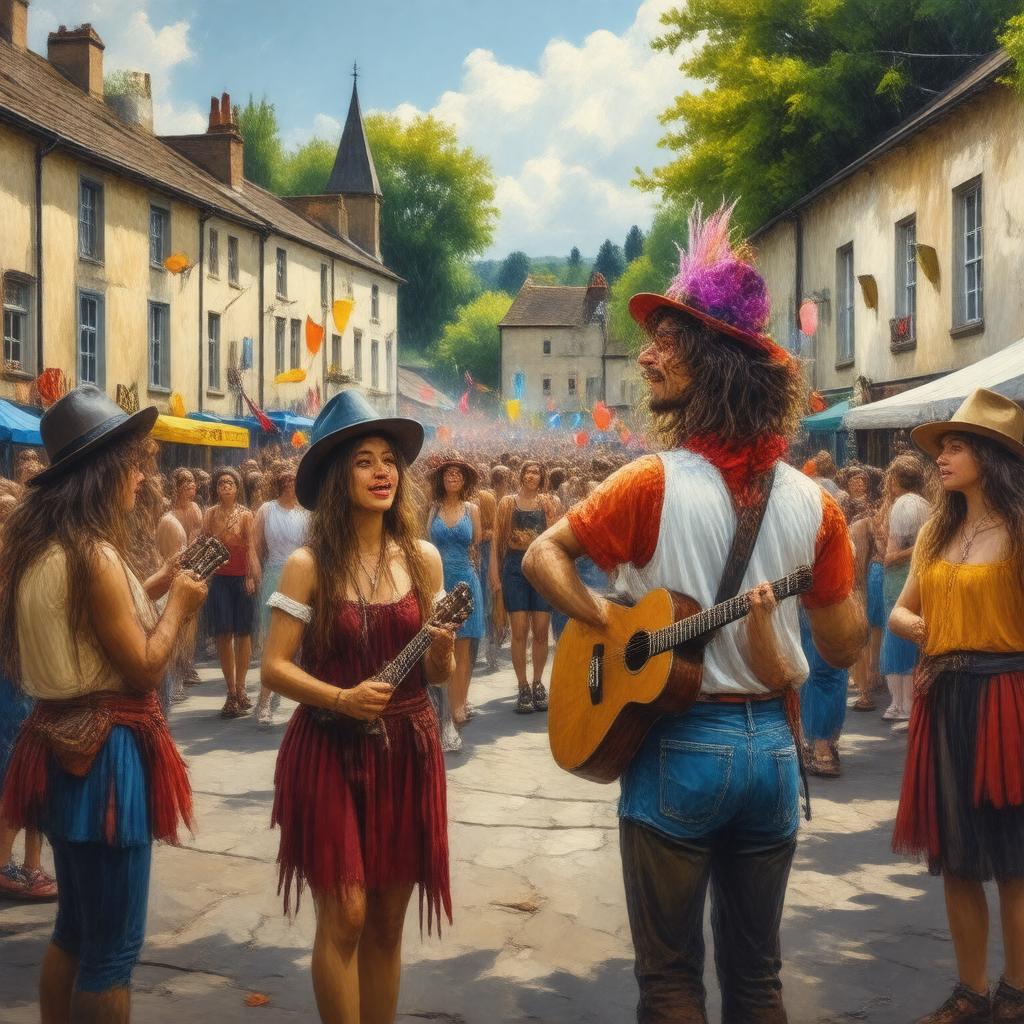 AI-created image of Frome Festival