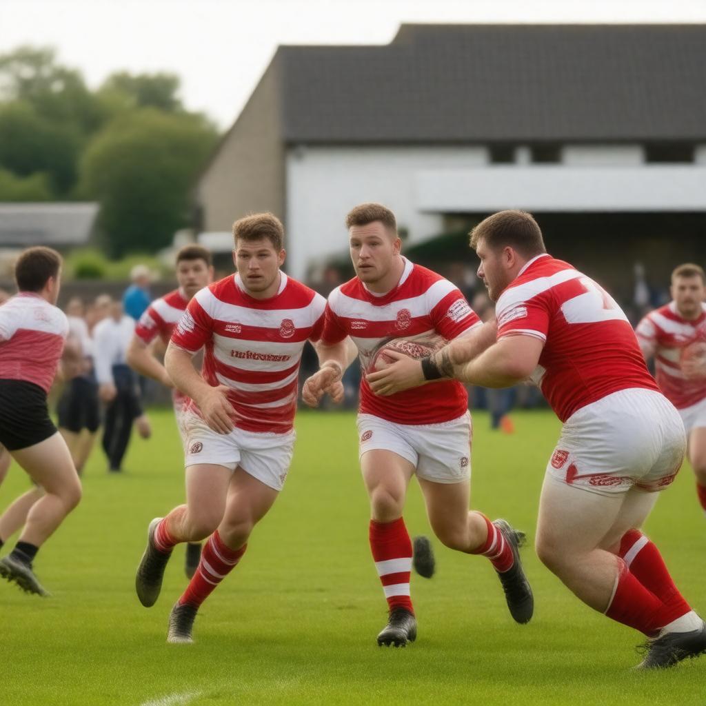 AI-created image of Frome Rugby Football Club