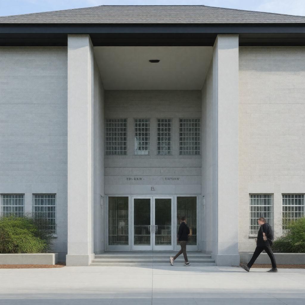 Click to view larger image AI-created image of Frost Library