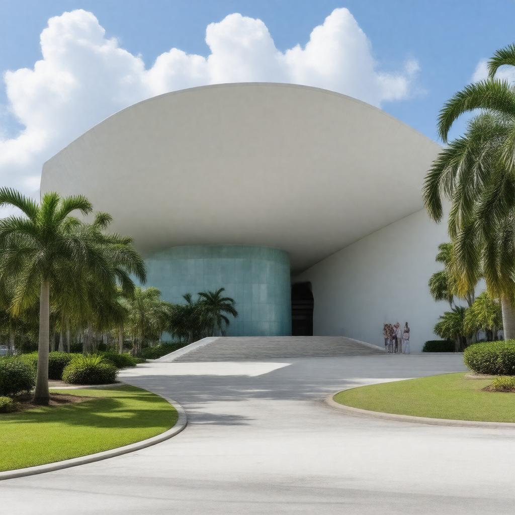 AI-created image of Frost Museum of Science