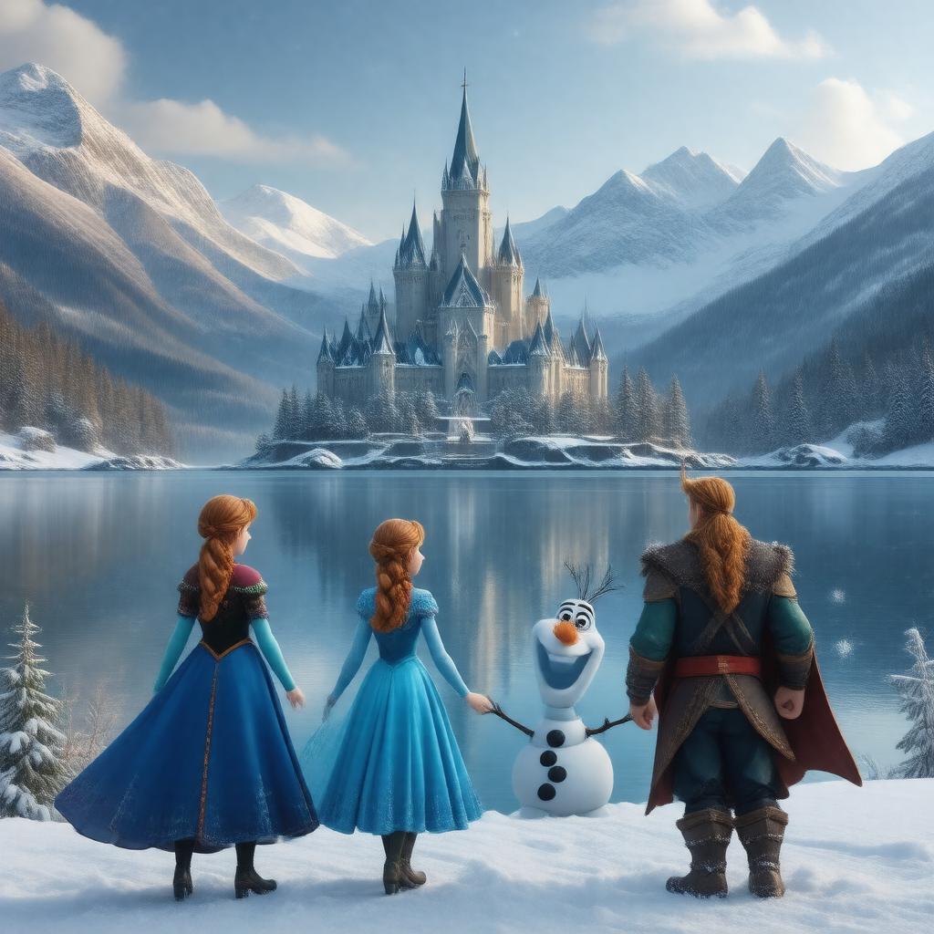 AI-created image of Frozen