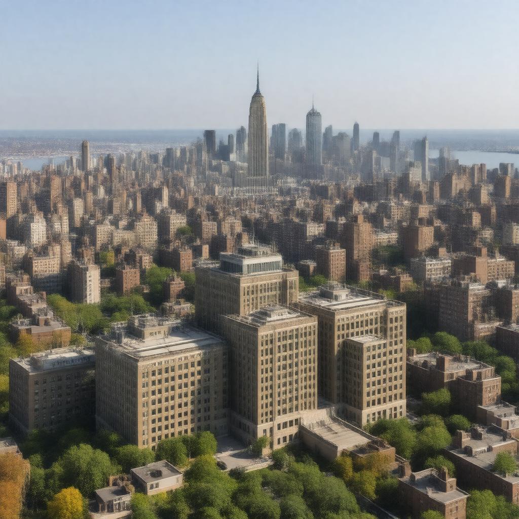 Click to view larger image AI-created image of Fu Foundation School of Engineering and Applied Science