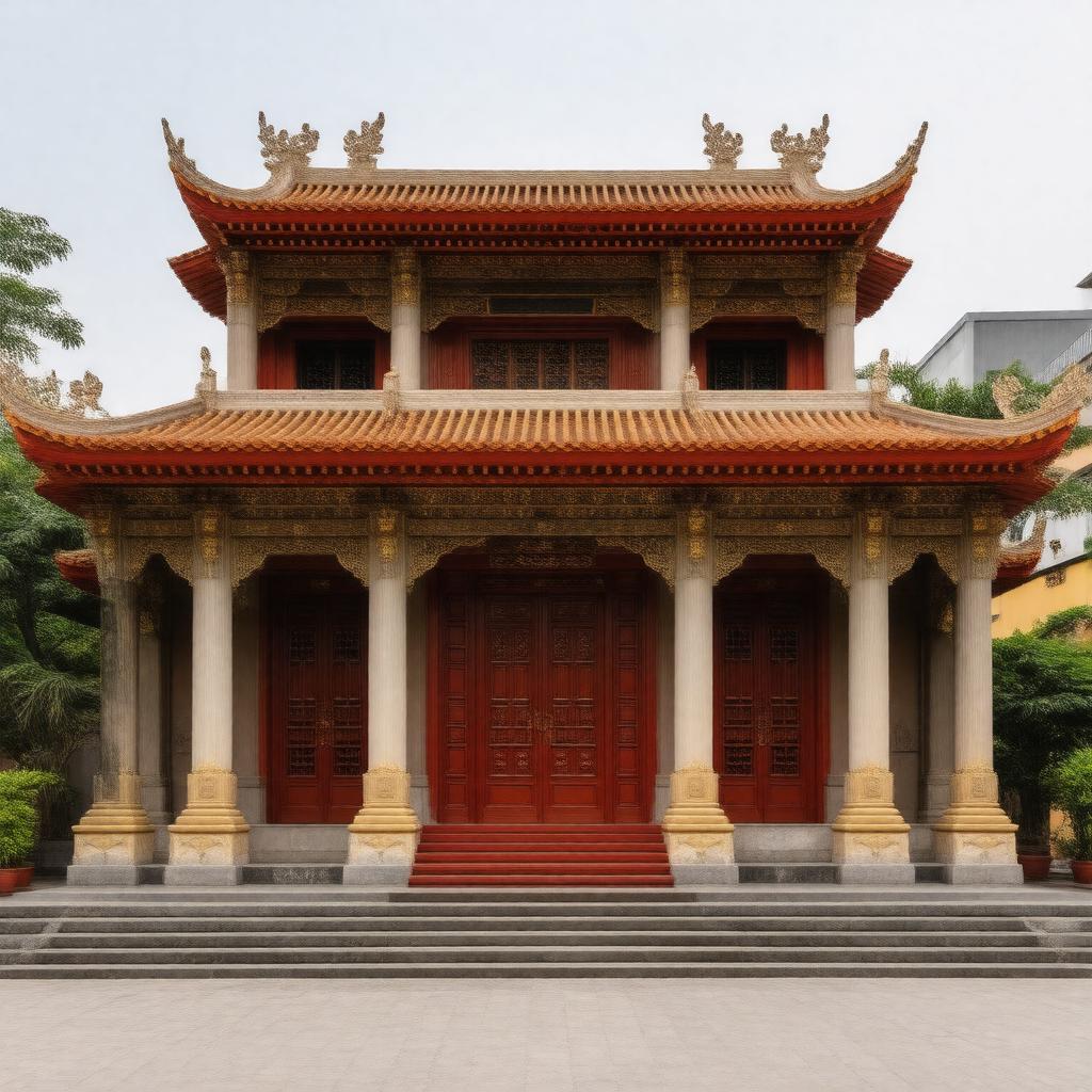 AI-created image of Fuk Tak Chi Museum