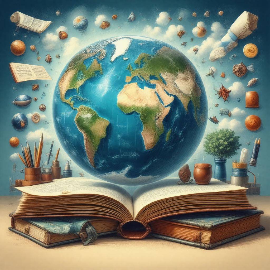AI-created image of Fulbright Program