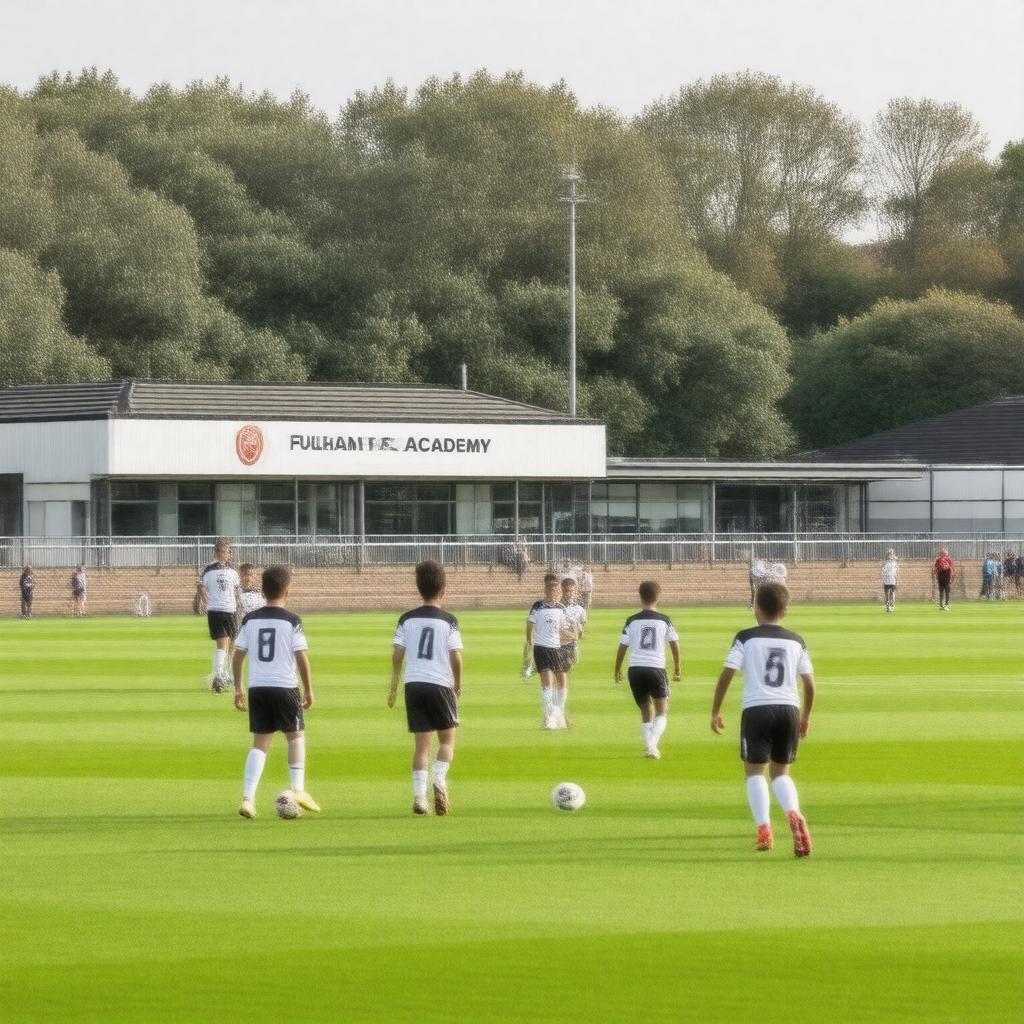 AI-created image of Fulham F.C. Academy