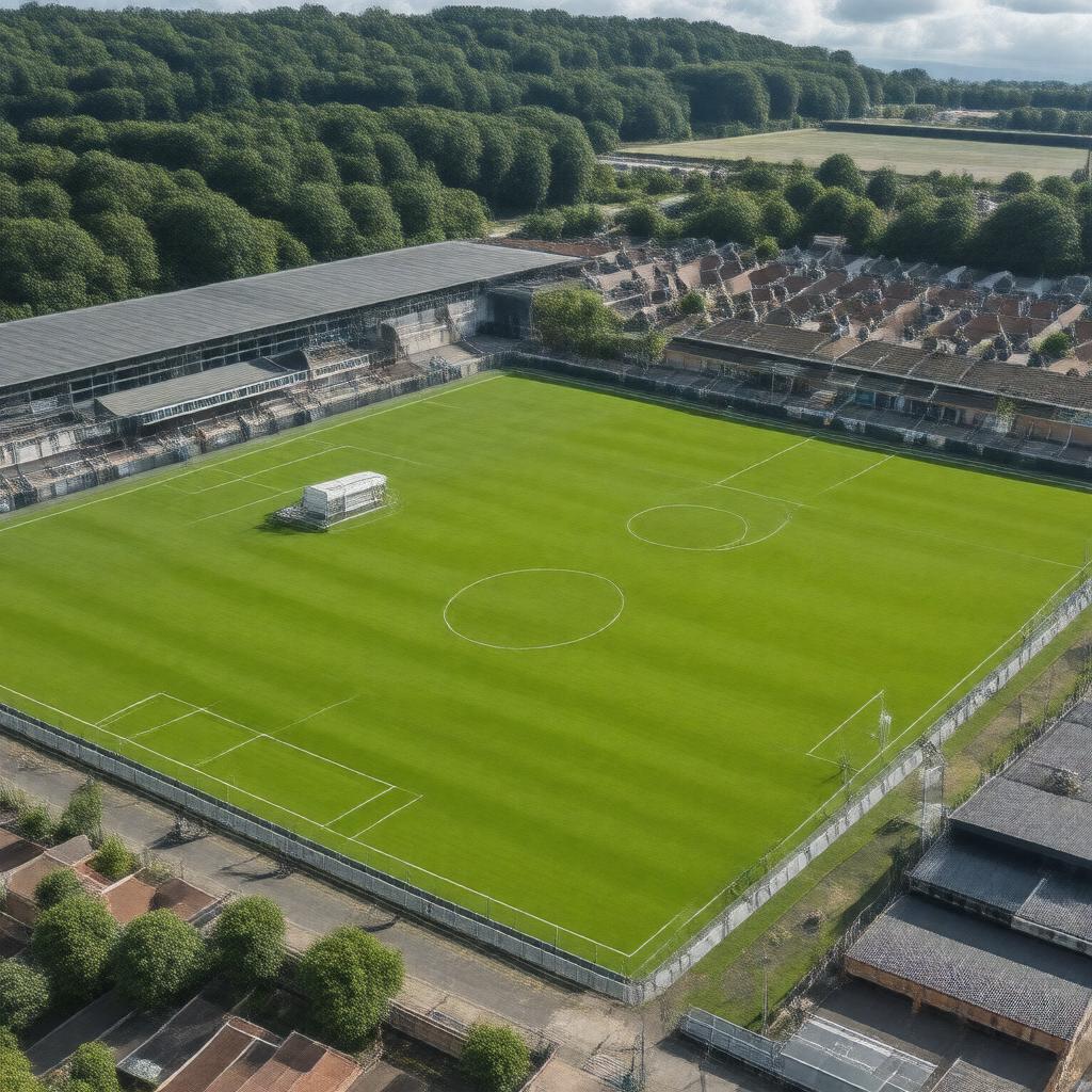 AI-created image of Fulham FC Training Ground