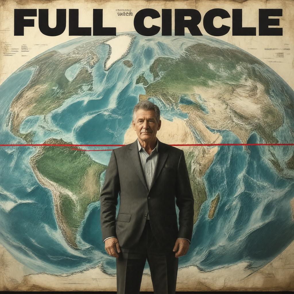 Click to view larger image AI-created image of Full Circle with Michael Palin