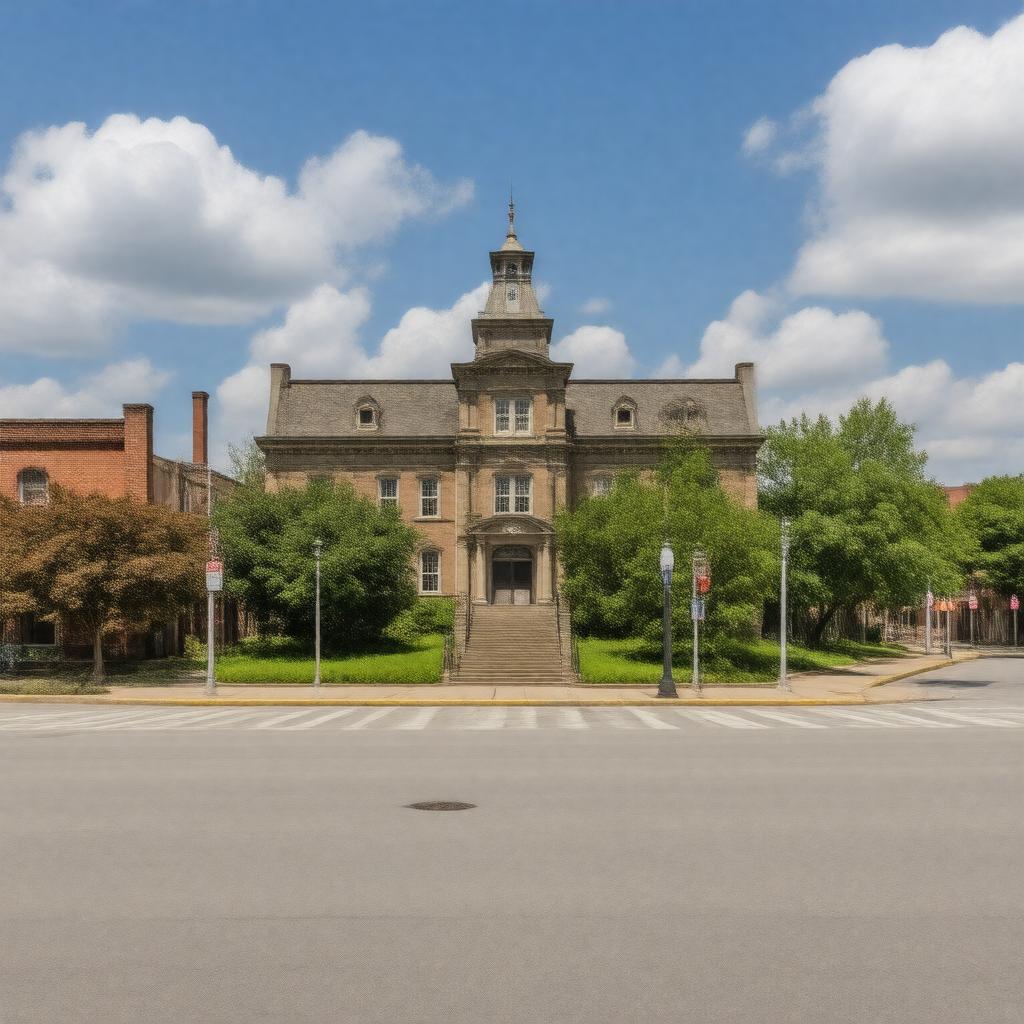 AI-created image of Fulton, Missouri