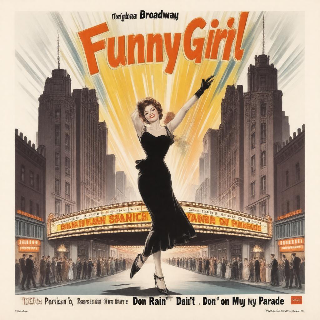 AI-created image of Funny Girl