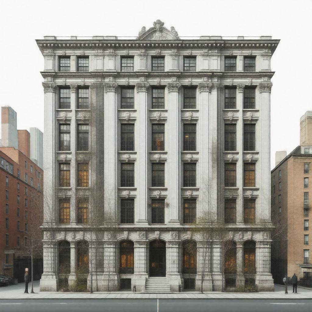 AI-created image of Furnald Hall