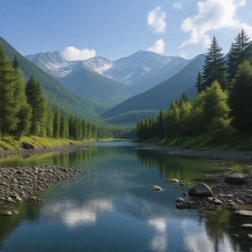 AI-created image of Fusong County